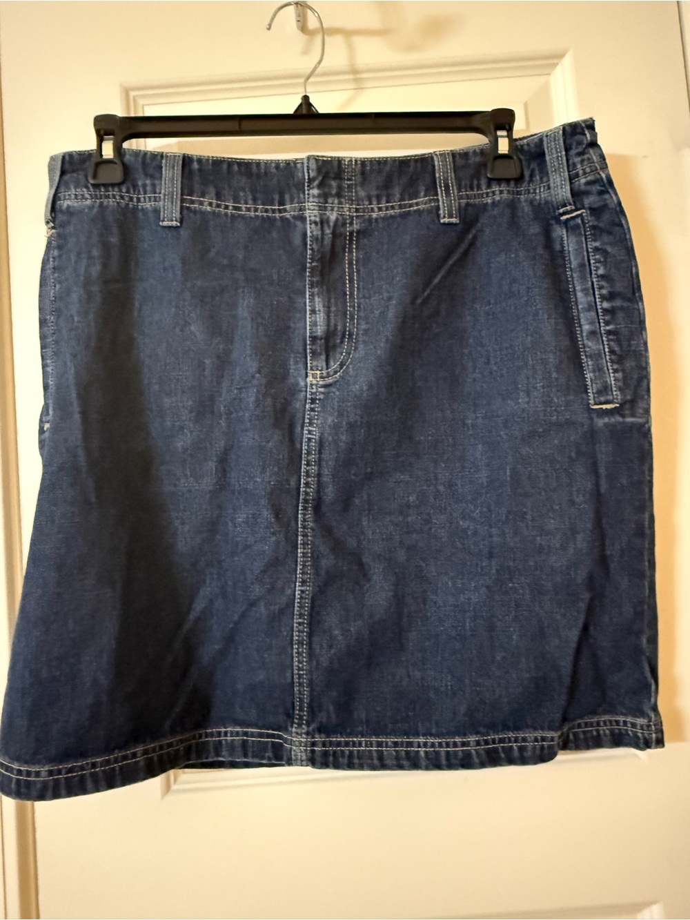 Vintage Tommy Hilfiger Denim Carpenter Utility Skirt Cargo Y2K - Size 14
